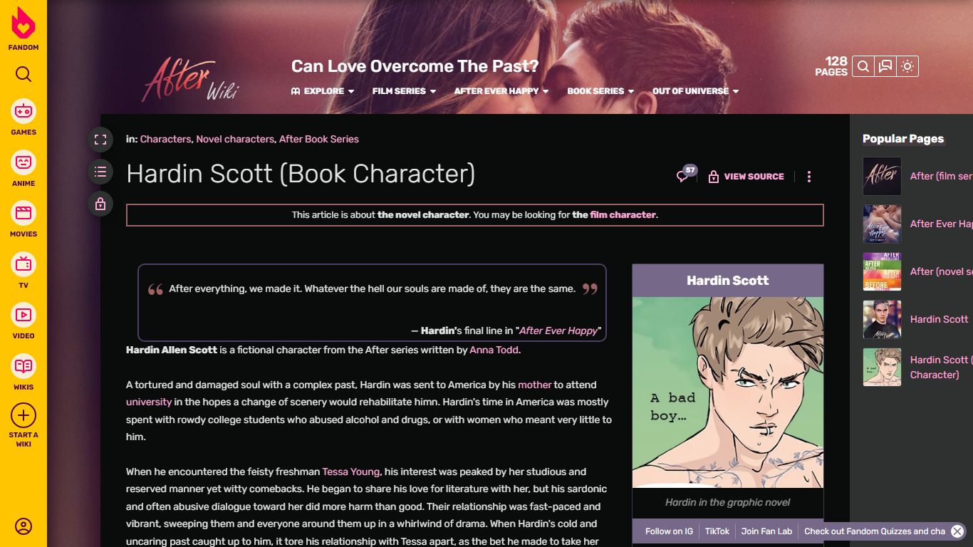 Hardin Scott (Book Character) | After Wiki | Fandom